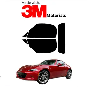 95735116 Trueline Automotive Precut Window Tint For Mazda Mx 5 Miata Coupe 17-23 Stable Ceramic Made With 3m