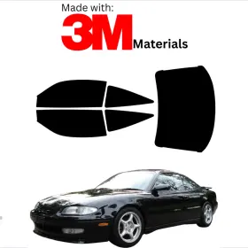 95735118 Trueline Automotive Precut Window Tint For Mazda Mx 6 Coupe 93-97 Color Stable Ceramic Made With 3m
