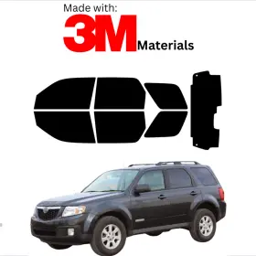 95735128 Trueline Automotive Precut Window Tint For Mazda Tribute Suv 08-10 Color Stable Ceramic Made With 3m