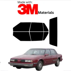 95735325 Trueline Automotive Precut Window Tint For Oldsmobile Eighty Eight Sedan 88-91 Ceramic Made With 3m