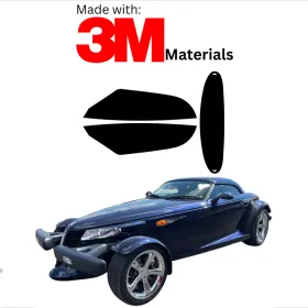 95735341 Trueline Automotive Precut Window Tint For Plymouth Prowler Convertible 00-01 Ceramic Made With 3m