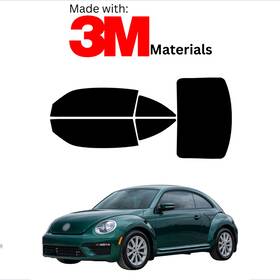 Trueline Automotive 95735399 Precut Window Tint For Volkswagen Beetle Coupe 12-19 Stable Ceramic Made With 3m