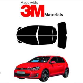 Trueline Automotive 95735417 Precut Window Tint For Volkswagen Golf 4 Dr Hatch 15 Stable Ceramic Made With 3m