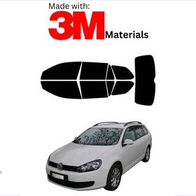 Trueline Automotive 95735420 Precut Window Tint For Volkswagen Golf Wagon 10-14 Stable Ceramic Made With 3m