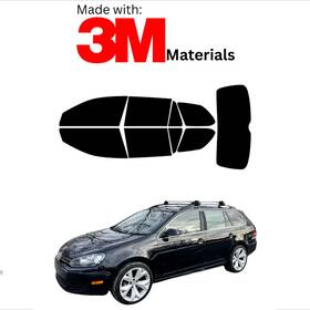 Trueline Automotive 95735440 Precut Window Tint For Volkswagen Jetta Wagon 08-14 Stable Ceramic Made With 3m