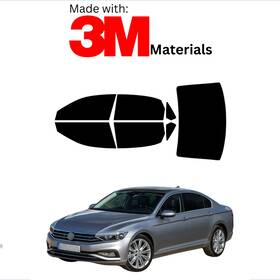 Trueline Automotive 95735446 Precut Window Tint For Volkswagen Passat Sedan 12-22 Stable Ceramic Made With 3m