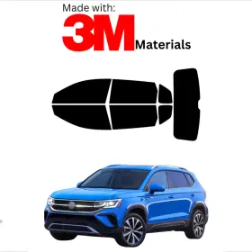 95735457 Trueline Automotive Precut Window Tint For Volkswagen Taos Suv 21-23 Stable Ceramic Made With 3m