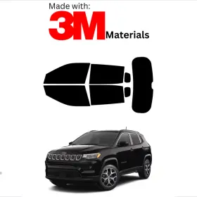 95735701 Trueline Automotive Precut Window Tint Kit For Jeep Compass 18-23 Color Stable Ceramic Made With 3m 95735701 Trueline Automotive Precut Window Tint Kit For Jeep Compass 18-23 Color Stable Ceramic Made With 3m