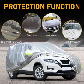 9070432yxl Tsuinz For Audi Q7 Q8 Outdoor Full Sun Snow Rain Waterproof Uv Dust Protector Car Cover