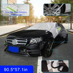 9070481si Tsuinz Winter Snow And Wind Dust Frostproof Cover Car Windscreen Protector Sunshade Usa