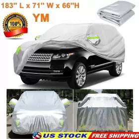 9070958ym Tsuinz Fits Subaru Impreza Silver Full Car Cover Outdoor Sun Dust Snow Uv Protection