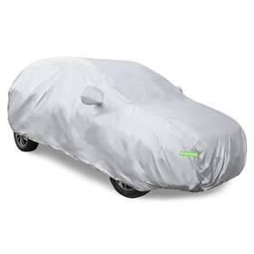 Uauto1 634149131792 Waterproof Car Cover With Windproof Straps Universal For Suv Cars 170t Polyester