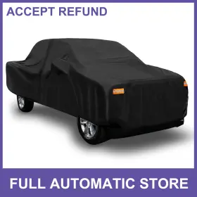 Uauto1 726215666762 Pickup Truck Cover For Ford F150 Crew Cab 4 Door 6.5 Feet Bed 2004-2021