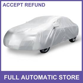 Uauto1 726215667127 3xxl 190t Polyester Car Sun Uv Dust Rain Waterproof Resistant Protective Cover