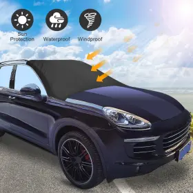 85.2x Uauto1 752374411172 49.2 Inches Magnetic Car Windshield Snow Cover For Most Truck Van Suv