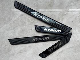 Ulusky-us 000-bxg-hybrid-bk-hyundai Door Sill Scuff Plate Protector For Hyundai Kia Hybrid Stainless Steel 4pcs