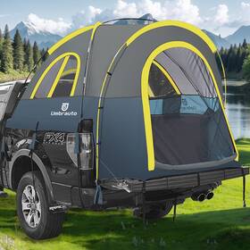 Umbrauto Pkt203-5558 Truck Bed Tent 5.5 5.8 Waterproof Pu3000mm Portable Camping Blue 5.5-6ft