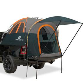 Umbrauto Ua-pkt202-5558w-n Truck Camping Bed Tent 5.5-5.8ft Waterproof Awning 2 Person Pickup
