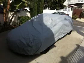 W175-5l-wp Unitedcovers Nissan 350z 370z 5 Layer Heavy Duty Fleece-lined Car Cover