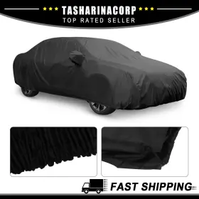 Uxcell 743151890853 Universal Piece Of 1 Car Cover Waterproof All Weather