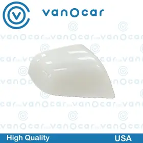 1092292-11-d Vanocar For 2017-2023 Tesla Model 3 Right Side Mirror Cover Cap White