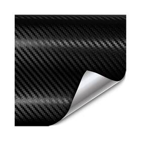 Vvivid 628856041192 Vinyl Wrap Roll - Carbon Fiber Black 5ft X 1ft With Air Release 8yr