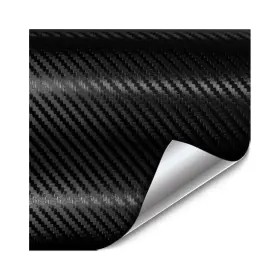 Vvivid 628856041192 Vinyl Wrap Roll - Carbon Fiber Black 5ft X 1ft With Air Release 8yr
