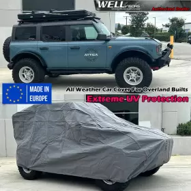 3-6899389vn Wellvisors All Weather Overland Car Cover For 2021-2024 Ford Bronco 4 Door
