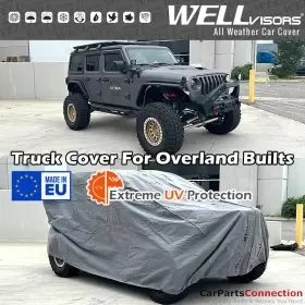 3-6899390vn Wellvisors All Weather Overland Car Cover For 2018-2024 Jeep Wrangler 4 Door