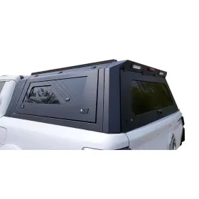 Wl-tac-2016-2023-steel-2sld Wild Line 2016 2023 Toyota Tacoma 5ft Steel Truck Cap With Side Window Glass U.s. Stock