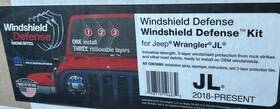 Windshield Defense Jp1330-jl Protection From Cracks And Breaks Jeep Wrangler 2018-2025