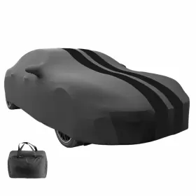 P3-bkgy Winpower Stretch Car Cover Soft Fabric Indoor For Mazda Rx-7/8 Anti-scratch Dust-proof
