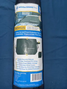 53238 Wintershield Bulk Lot Of 24 Pro Windshield Winter Protective Cover