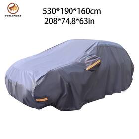 Worldpicks Wp1919880 Sun Uv Dust Snow Rain Resist Waterproof Protect Dark Blue 7 Layer For Car Cover