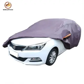 Wp1920060 Worldpicks Rain Waterproof Snow Heat Uv Dust Resistant Indoor A5 Peva Full Car Cover