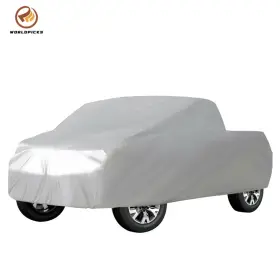 Wp2838600 Worldpicks Waterproof Uv Heat Resistant Protection Rain Universal Fit Pickup Truck Cover