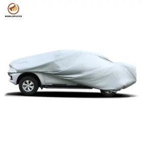 Wp2838780 Worldpicks Silver Truck Cover Uv-resistant Waterproof Outdoor Anti Snow Fit For Most Cars
