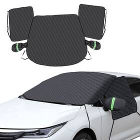 X Autohaux 614462555123 Side Windows Front Windshield Car Cover For Sedan/hatchback
