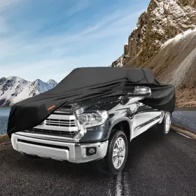 210d X Autohaux 723115789225 Snow Protection Pickup Truck Cover For Toyota Tacoma Crew Cab 4-door 05-21