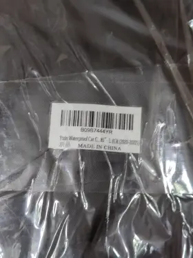 X Autohaux 726215997385 Waterproof Car Cover For Chevrolet Corvette C8 2020 2022 With Zipper Black