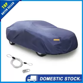 3xxl X Autohaux 743151807240 Universal Purple Car Cover Outdoor Waterproof Sun Uv Resistant Pack Of 1