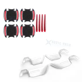 Eb171-variation Xotic Tech Kt105 #eb171-variation Set Inner Exterior Door Handle Bowl Trim For Honda Accord 10th Gen 2018-2022