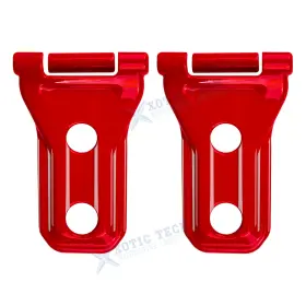 Kt495-variation Xotic Tech 2pcs Front Engine Hood Hinge Cover For Jeep Wrangler Jl Jlu Gladiator 2018-up