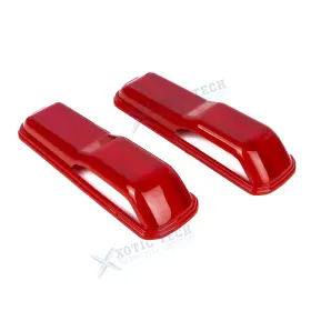 Kt496-variation Xotic Tech 2pcs Engine Hood Hinge Cover Trim For Jeep Wrangler Jl Jlu Gladiator Jt 2018-up