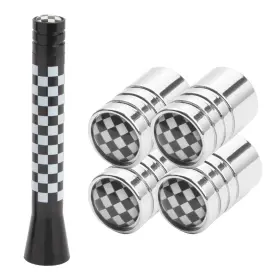Mn32-variations Xotic Tech #mn24 #mn32-variations Union Jack 3/4.2 Inch Antenna Wheel Valve Stem Caps Air Port Cover For Mini Cooper