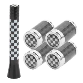 Mn33-variations Xotic Tech #mn24 #mn33-variations Alloy Screw-on Union Jack Antenna Tire Valve Stem Cap Dust Cover Package Combo