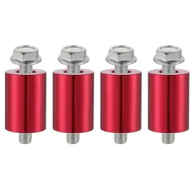 Th363-variation Xotic Tech Auto Engine Motor Hood Vent Spacer Riser Kit Aluminum Alloy 8mm Bolt Rust-proof