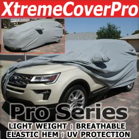 Xtremecoverpro 745572782625 2024 Dodge Durango Breathable Car Cover With Mirror Pocket - Grey