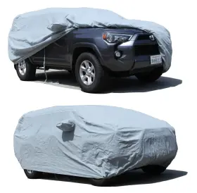 000802 Xtremecoverpro Sea6g All Weather Waterproof Car Cover Good For Rain Snow Uv Protection Dust Mid-si
