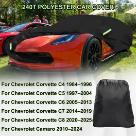 1083u1493efus-cc Xukey Breathable Hail Proof Polyester Car Cover Uv Protection For Chevrolet Corvette